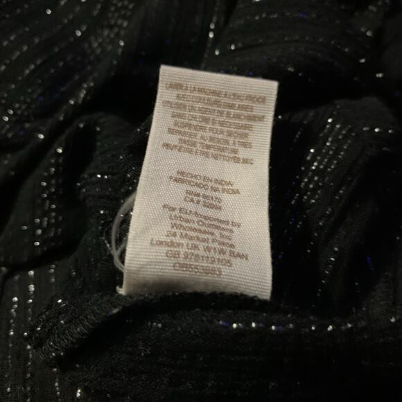 Free People beaded PANAMA CITY MINI DRESS black sz small - Picture 16 of 16